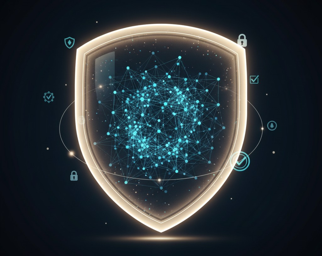 Shield protecting AI neural network